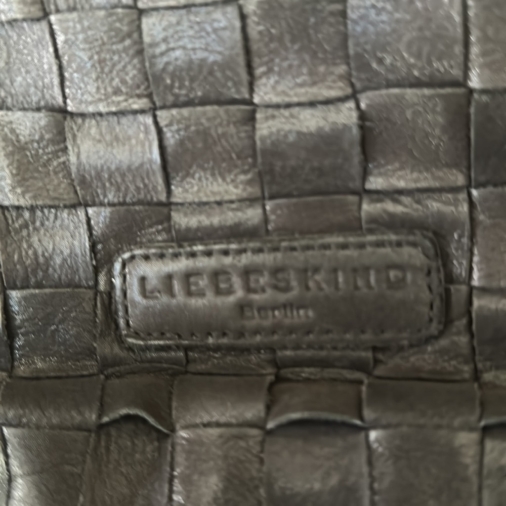 Black Liebeskind shoulder purse. Woven leather. Excellent condition. - Picture 2 of 6